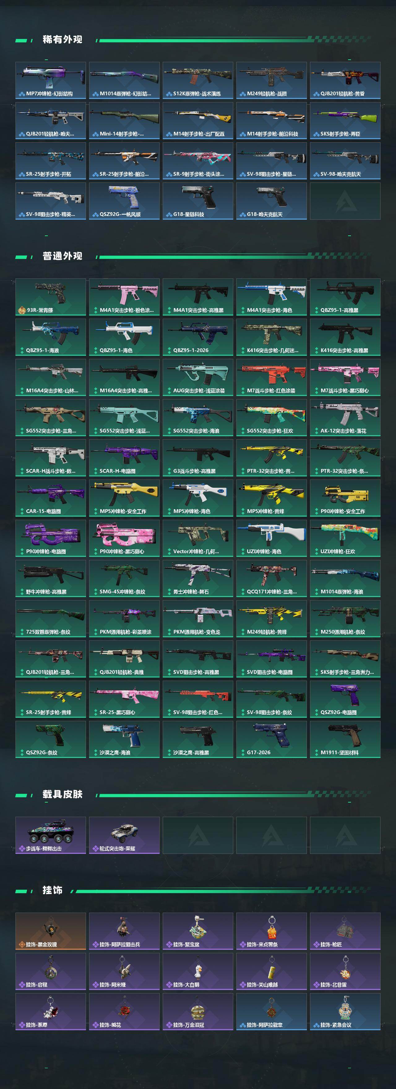 SJZQM4101266三角洲行动账号详情图4