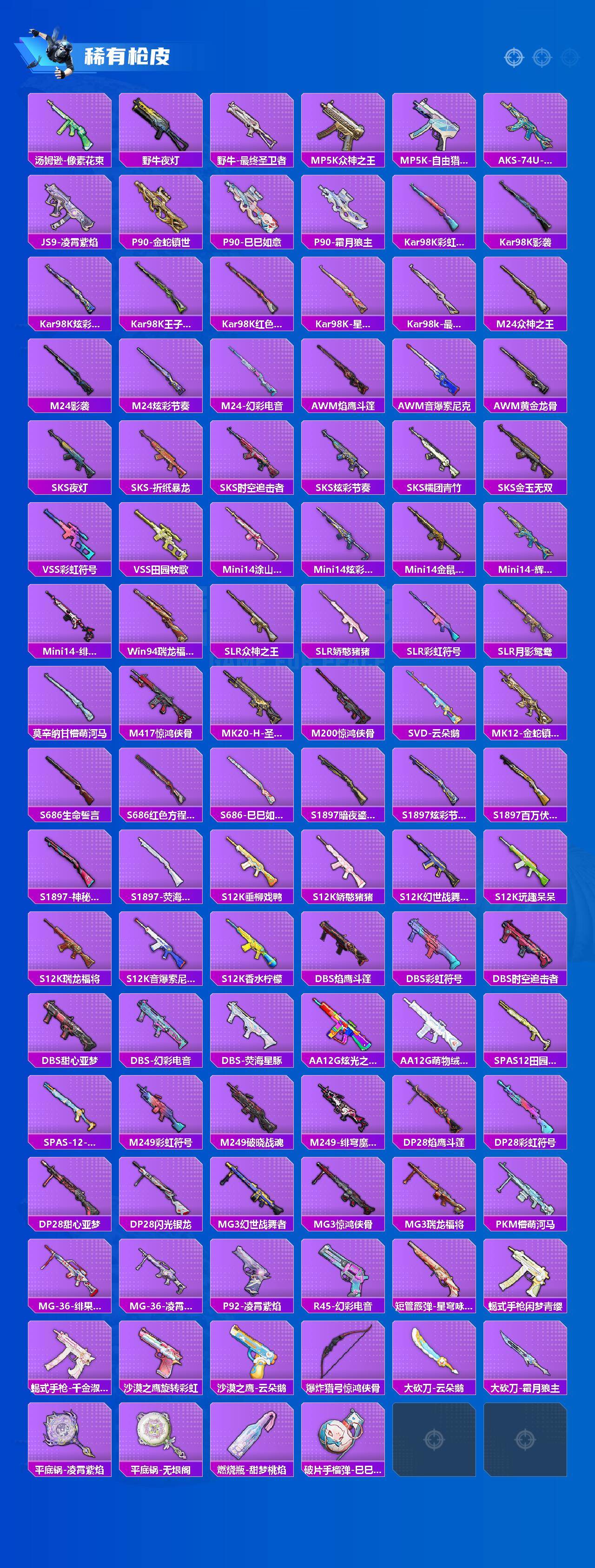 HPLX4190329和平精英账号详情图3