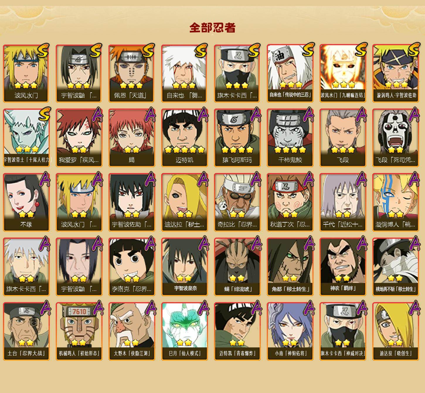 HYEY431134火影忍者账号详情图2