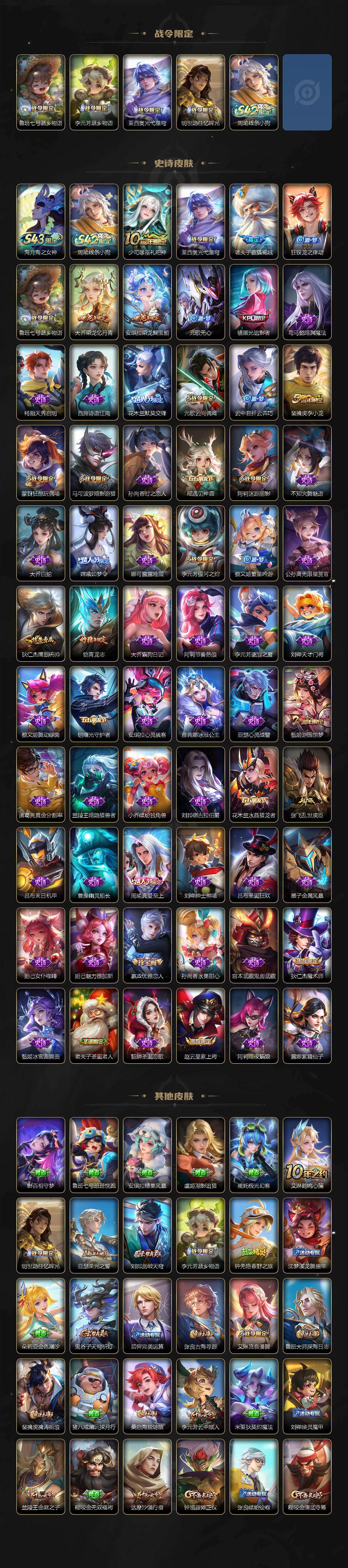 WZJM4317224王者荣耀账号详情图3