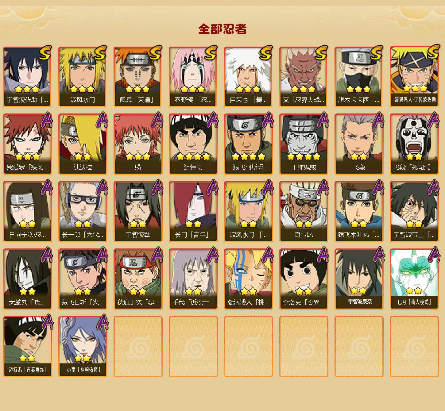 HYEY431312火影忍者账号详情图2