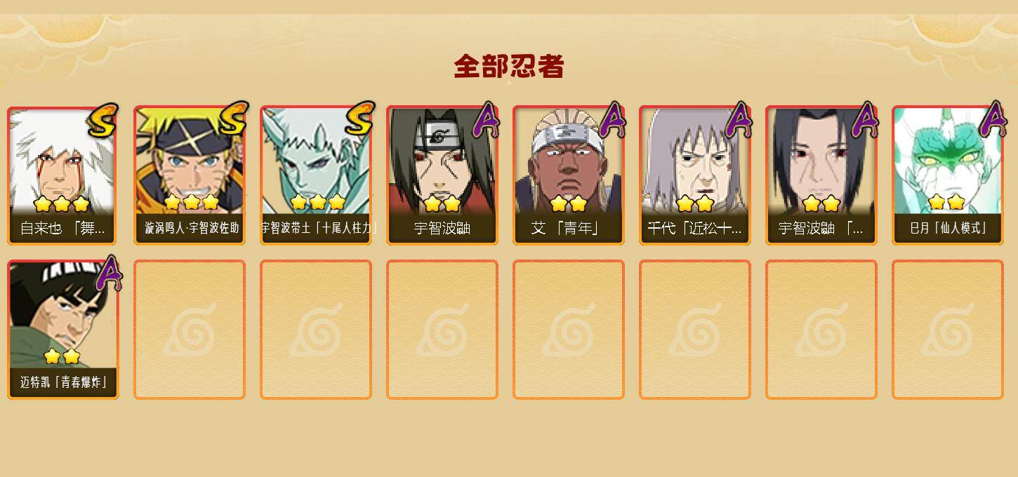 HYCMW433043火影忍者账号详情图2