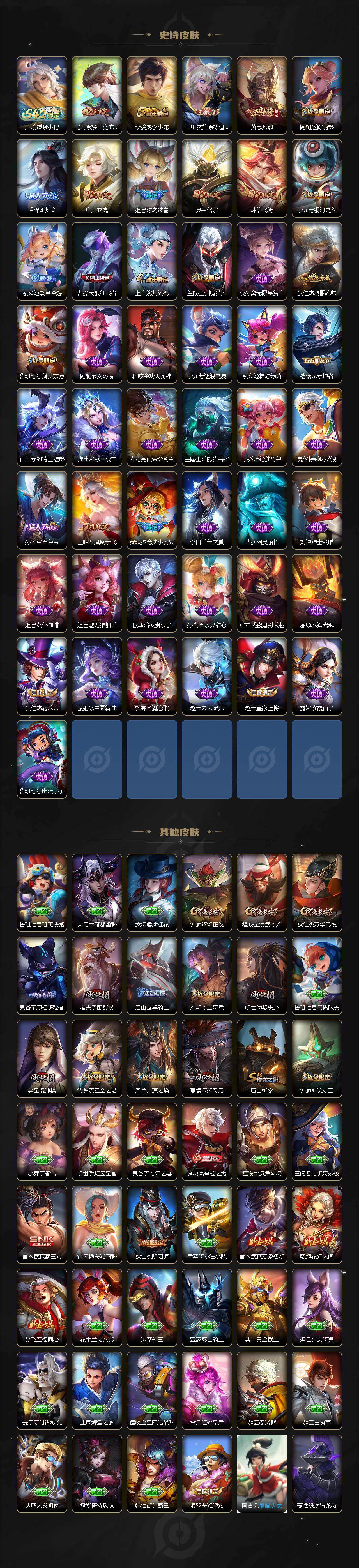 WZXS4333804王者荣耀账号详情图3