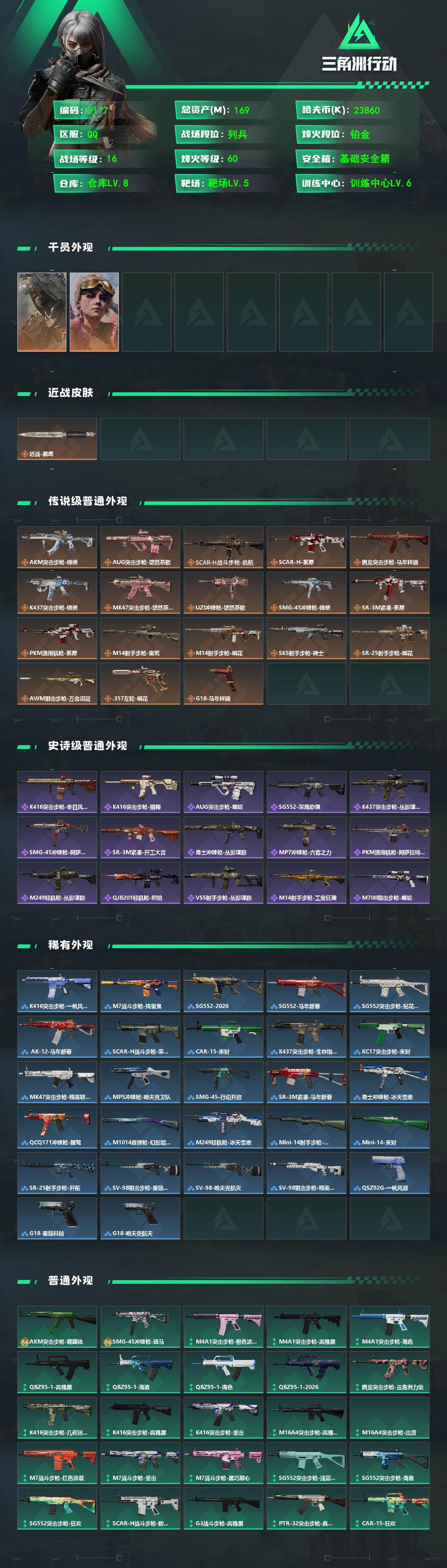 SJZPX4102008三角洲行动账号详情图4