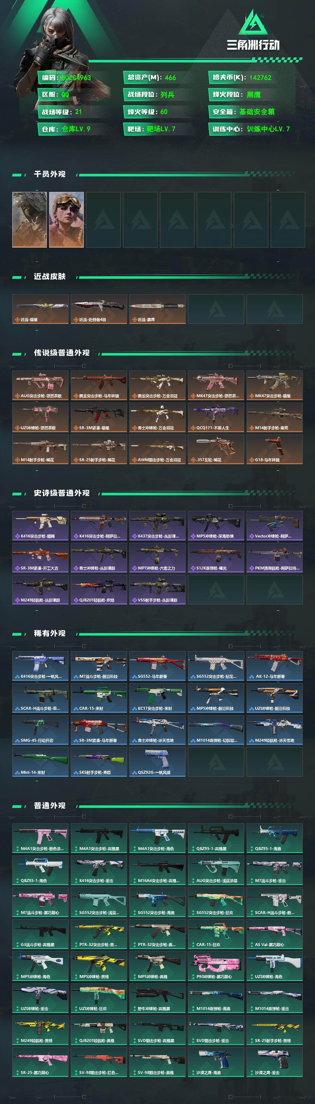 SJZEY4102342三角洲行动账号详情图2