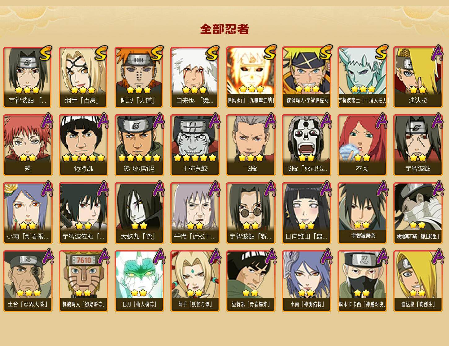 HYEY431299火影忍者账号详情图2