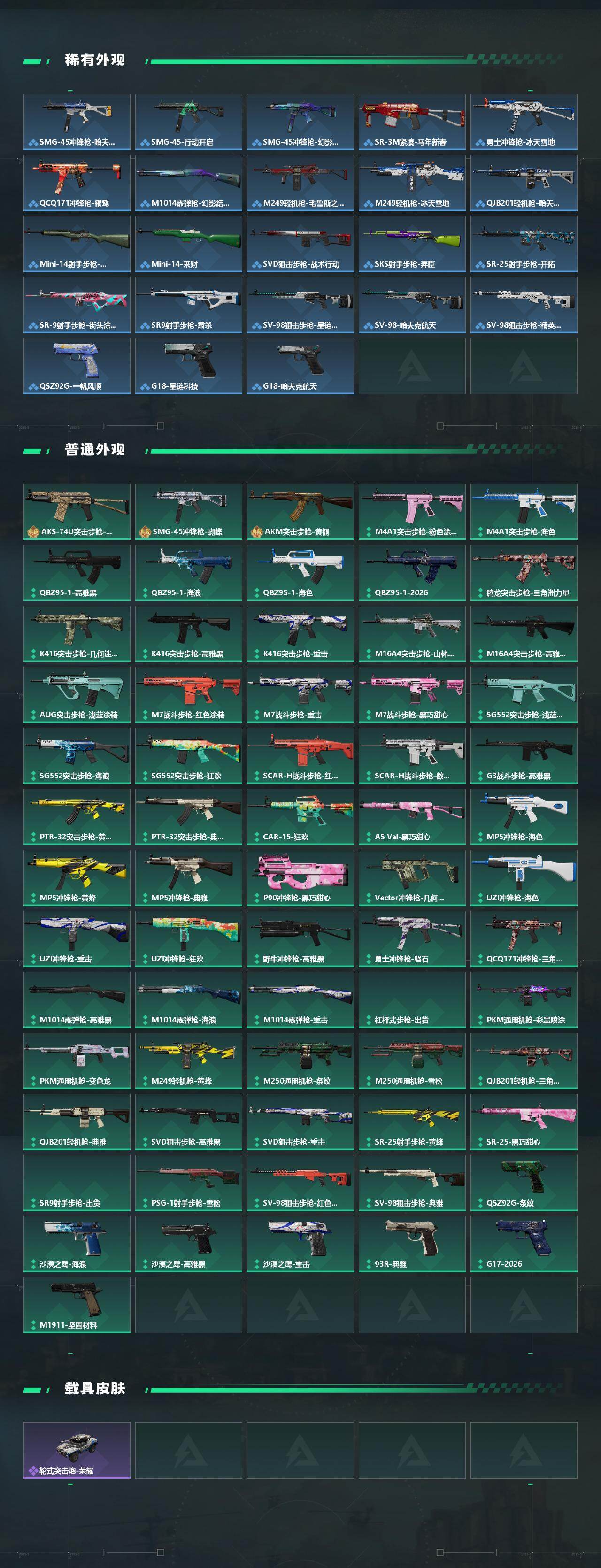 SJZQM4109445三角洲行动账号详情图4