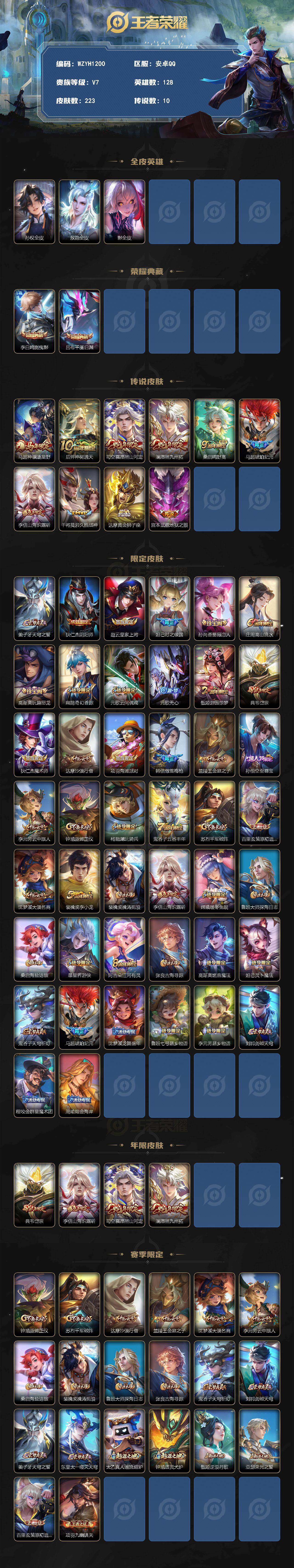 WZEY4319482王者荣耀账号详情图2