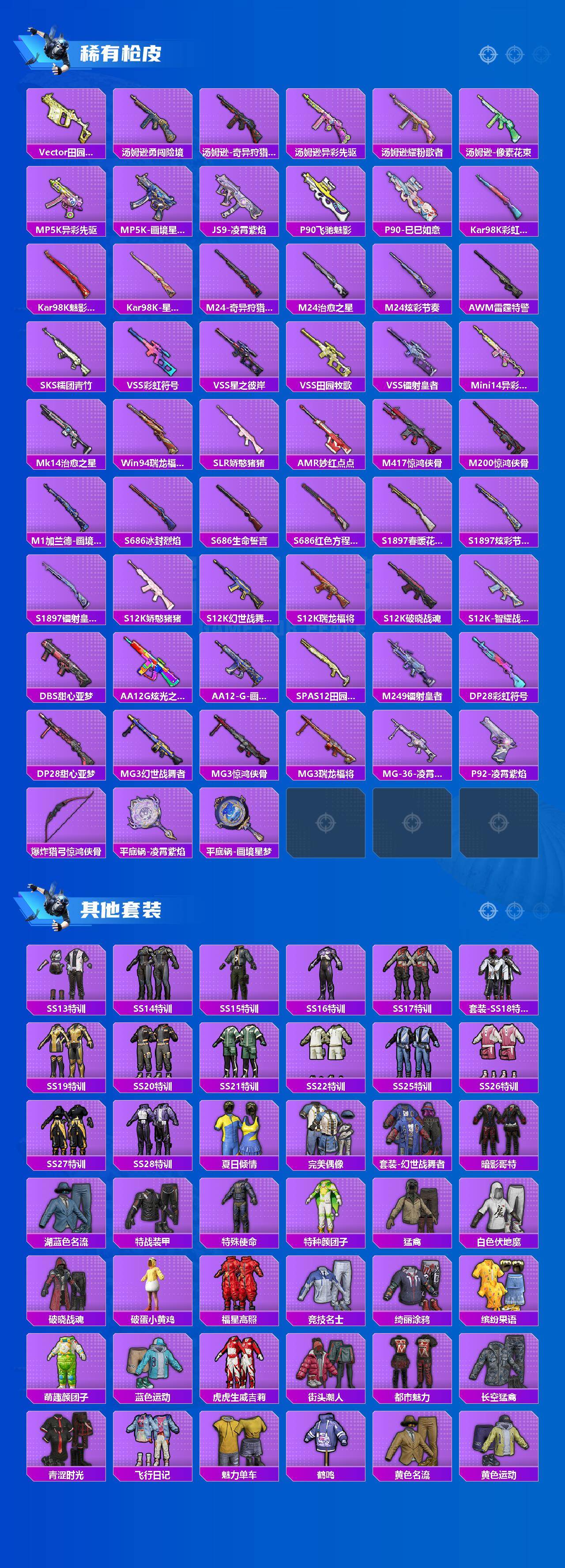 HPLX4182029和平精英账号详情图3