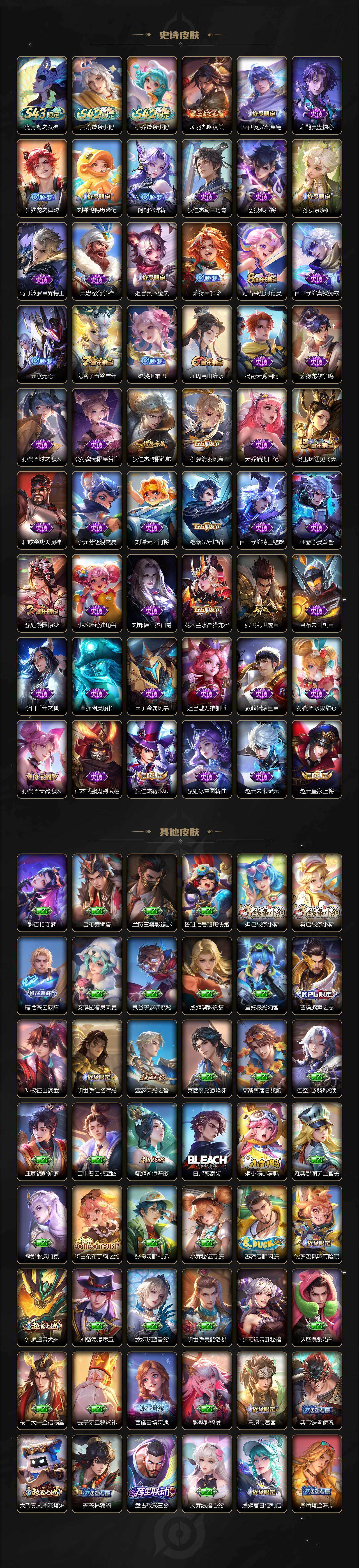 WZLX4319575王者荣耀账号详情图3