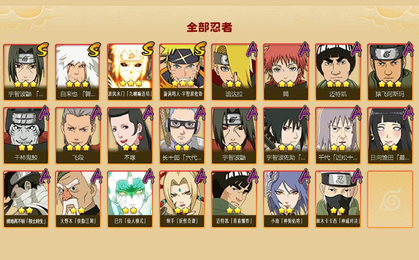 HYEY431574火影忍者账号详情图2