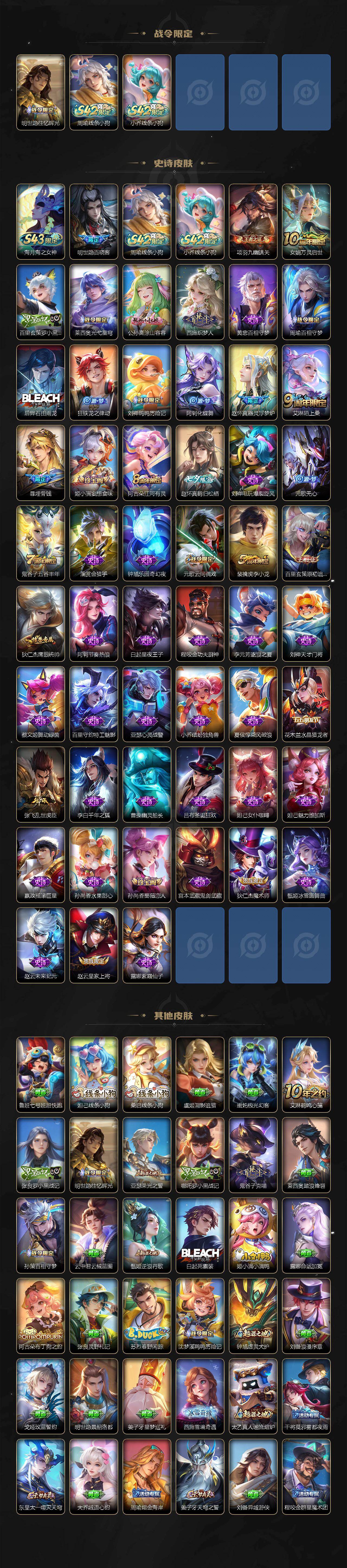 WZLX4320401王者荣耀账号详情图3