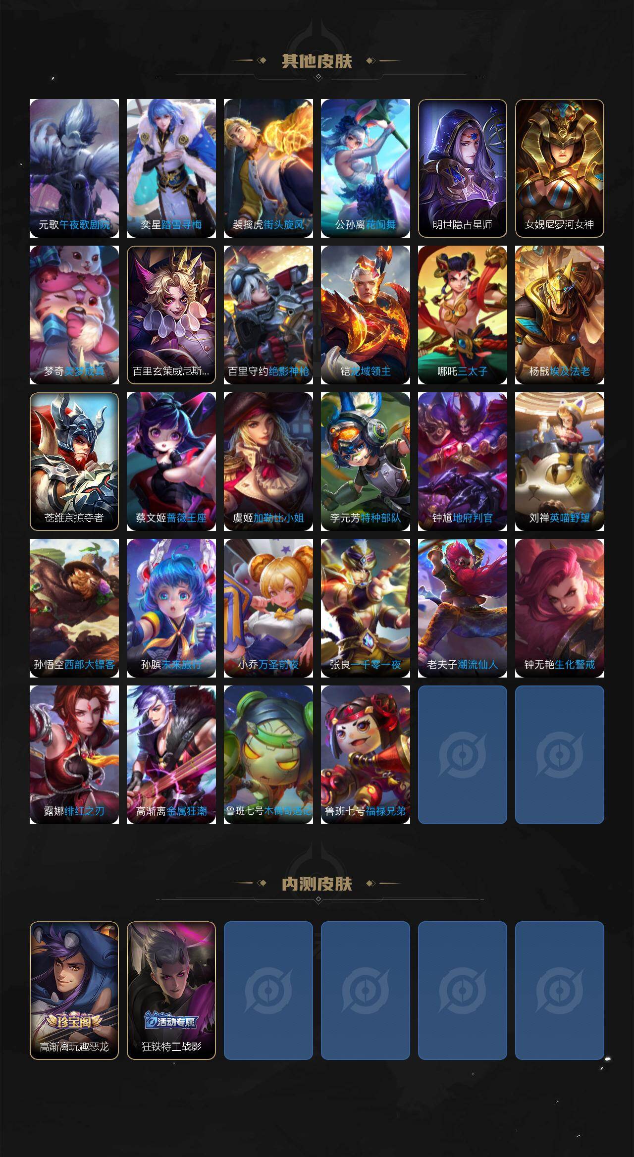 WZLX4322030王者荣耀账号详情图6