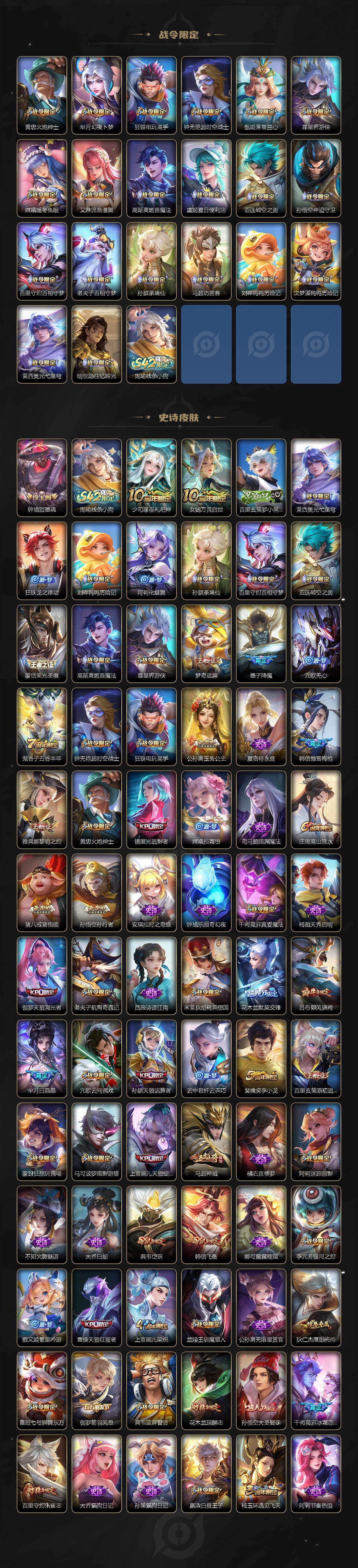 WZLX4322039王者荣耀账号详情图4