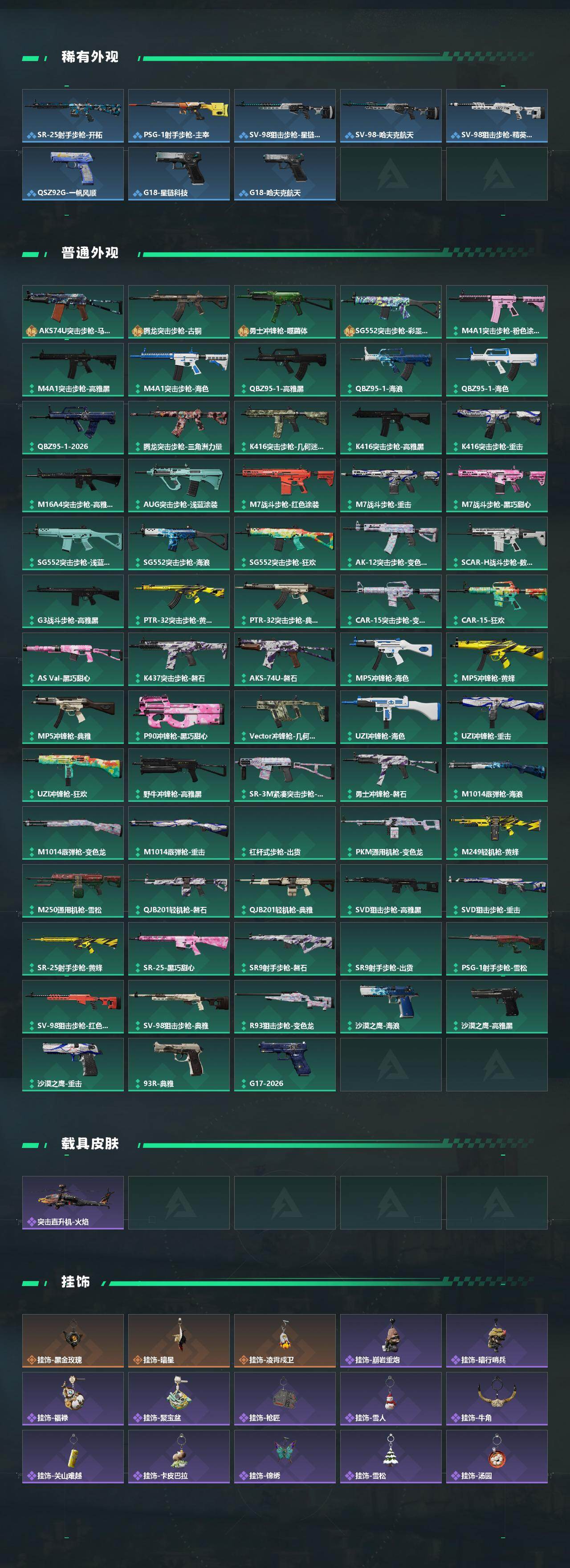 SJZQM4109681三角洲行动账号详情图4