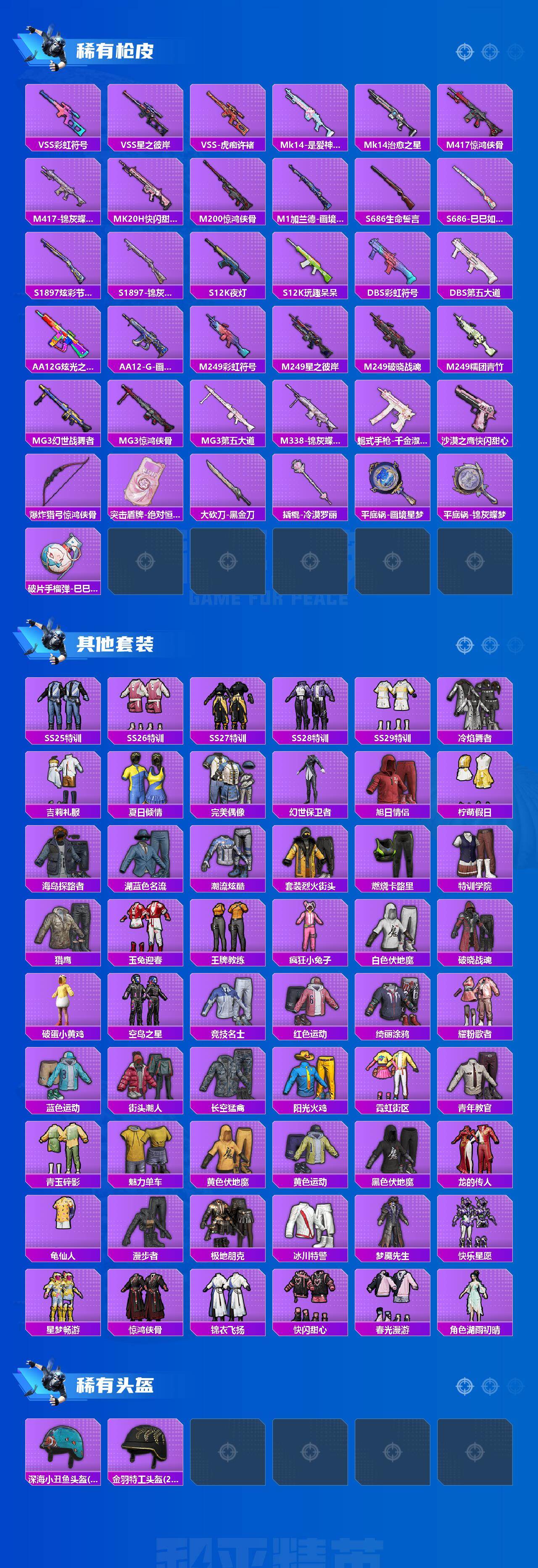 HPLX4184666和平精英账号详情图3