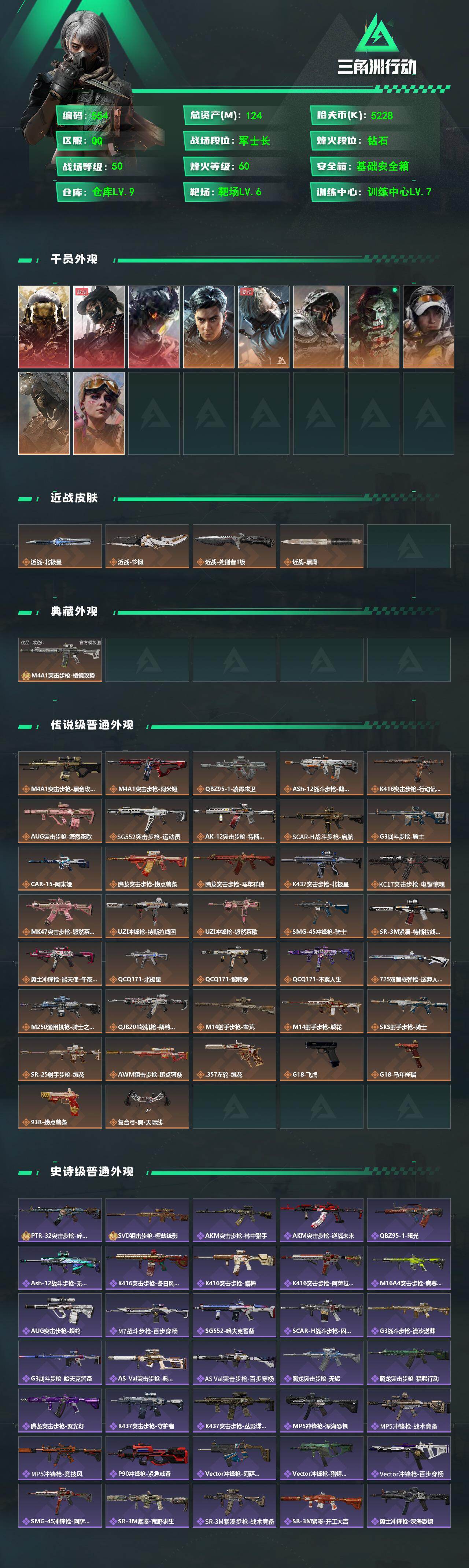 SJZQM4109524三角洲行动账号详情图3