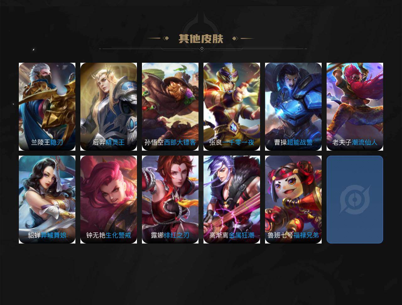 WZLX4322760王者荣耀账号详情图4