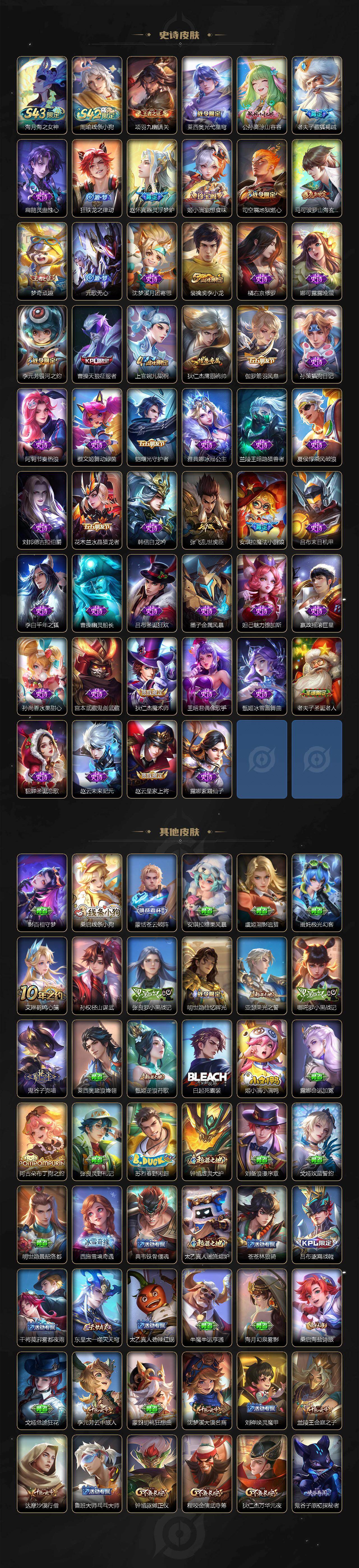 WZLX4323020王者荣耀账号详情图3