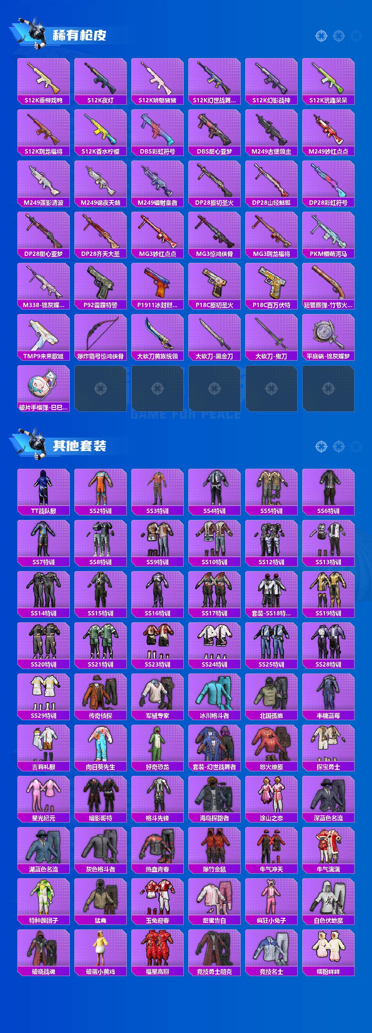 HPLX4186931和平精英账号详情图4