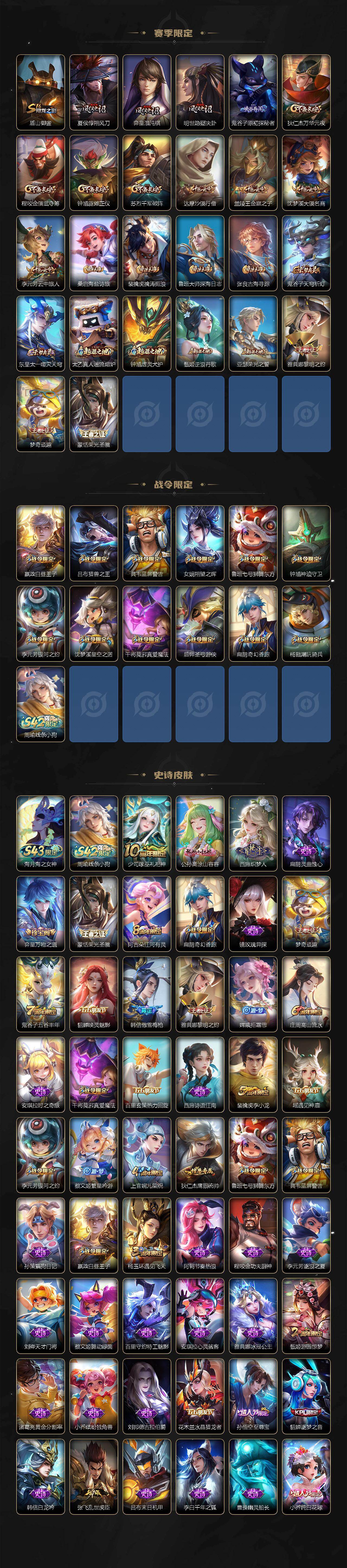 WZLX4324080王者荣耀账号详情图3