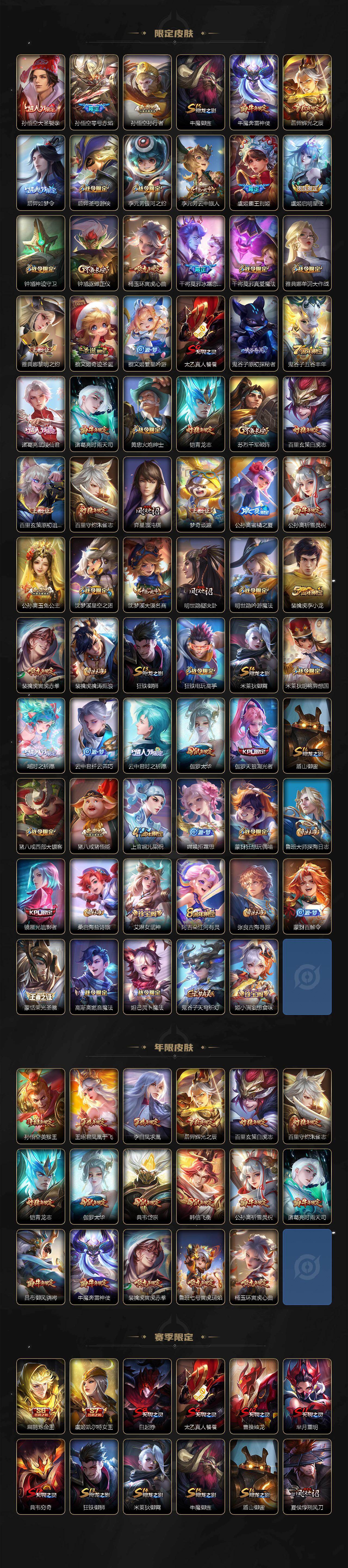 WZLX4327306王者荣耀账号详情图3