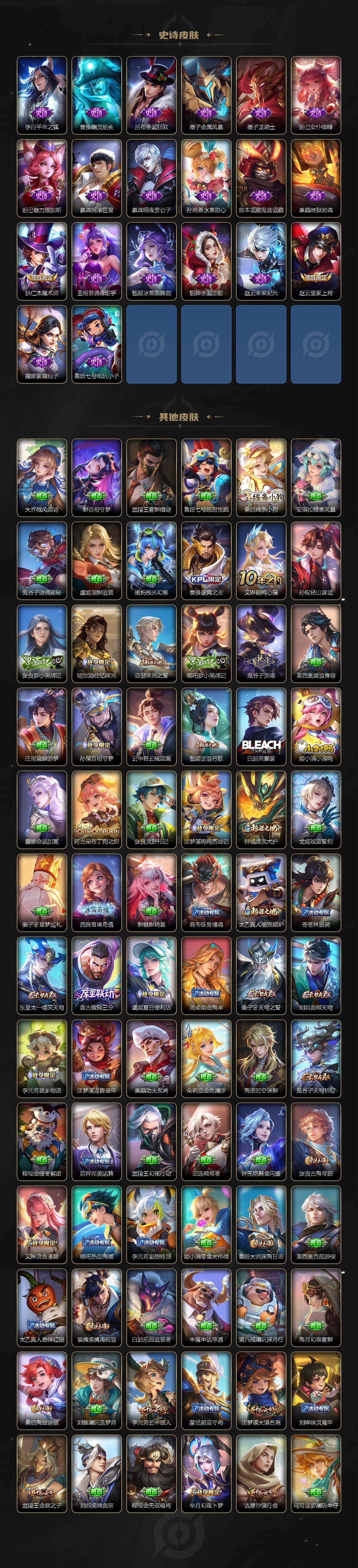 WZQM4333050王者荣耀账号详情图6