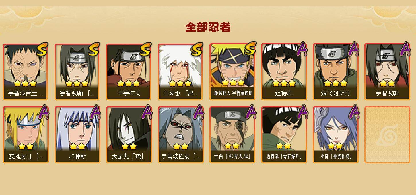 HYEY432524火影忍者账号详情图2