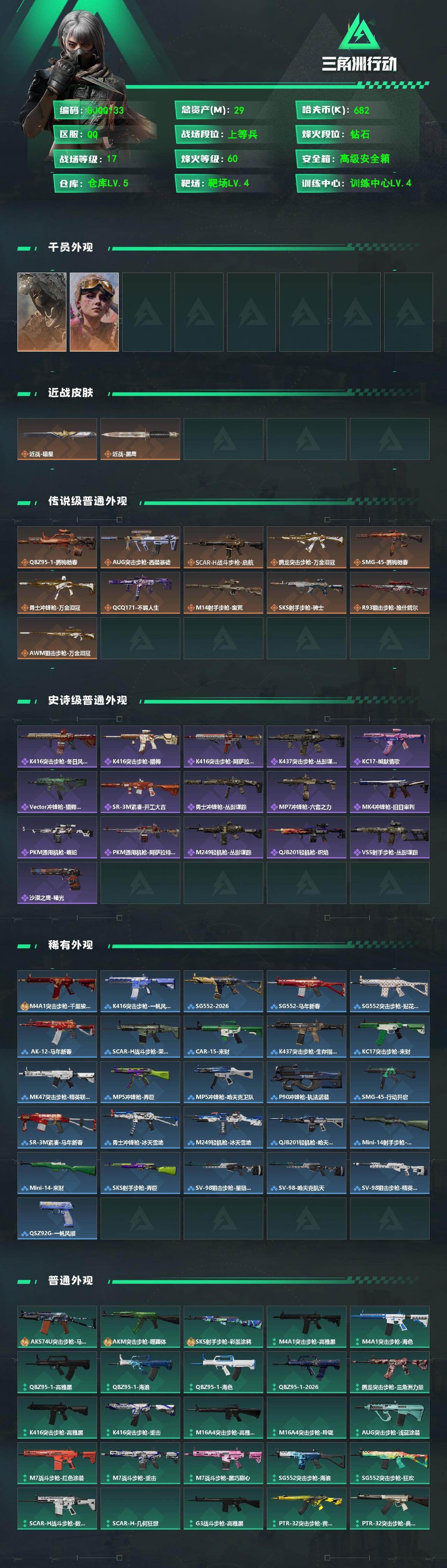 SJZEY4108351三角洲行动账号详情图2