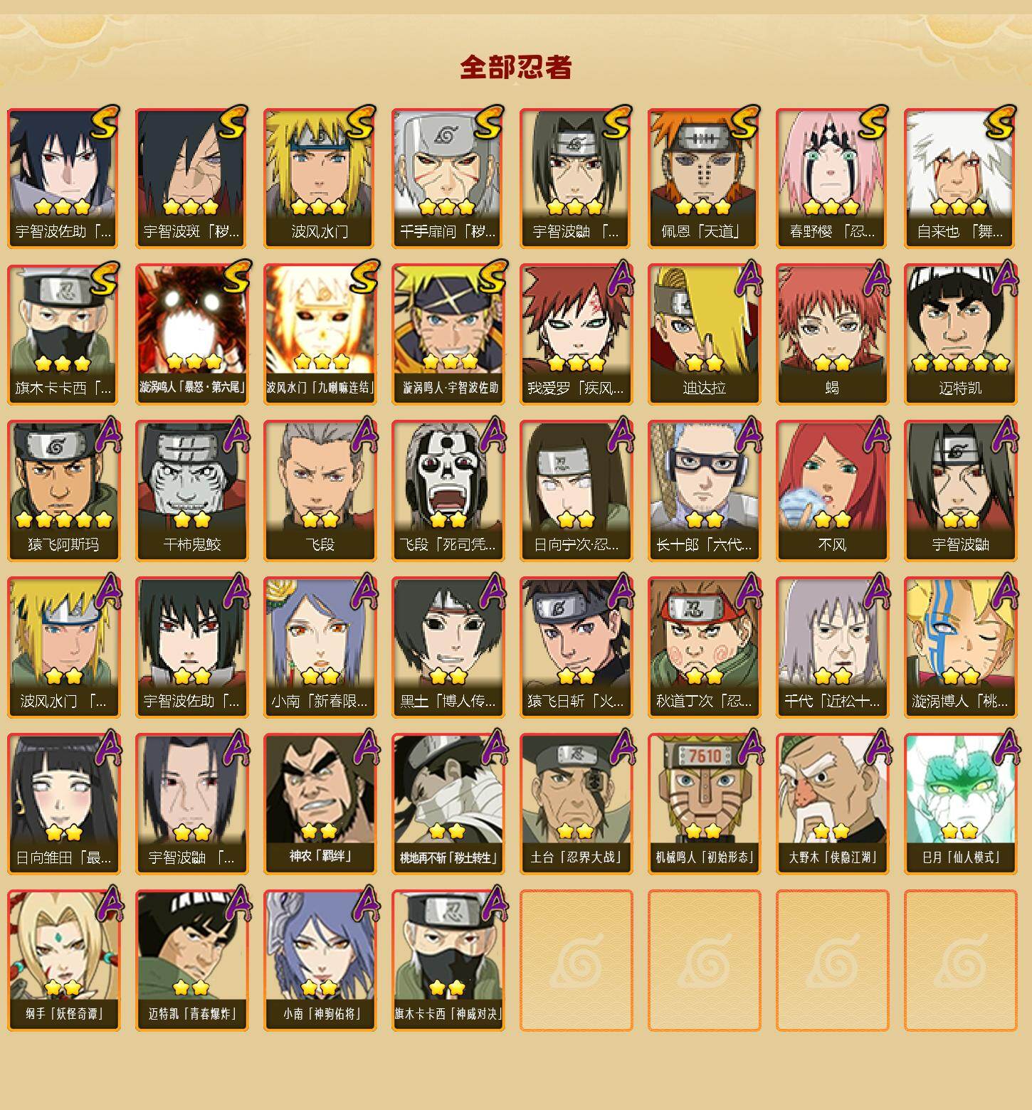 HYLFY432551火影忍者账号详情图2