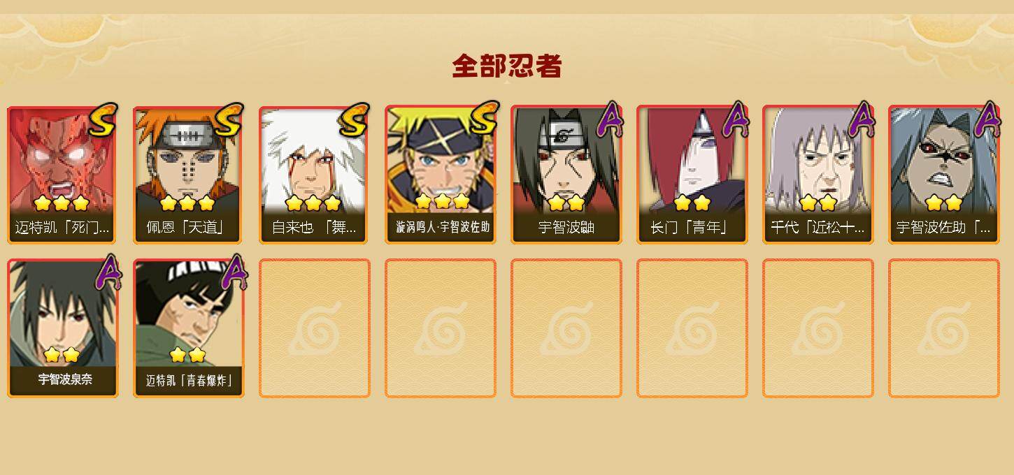 HYEY432688火影忍者账号详情图2