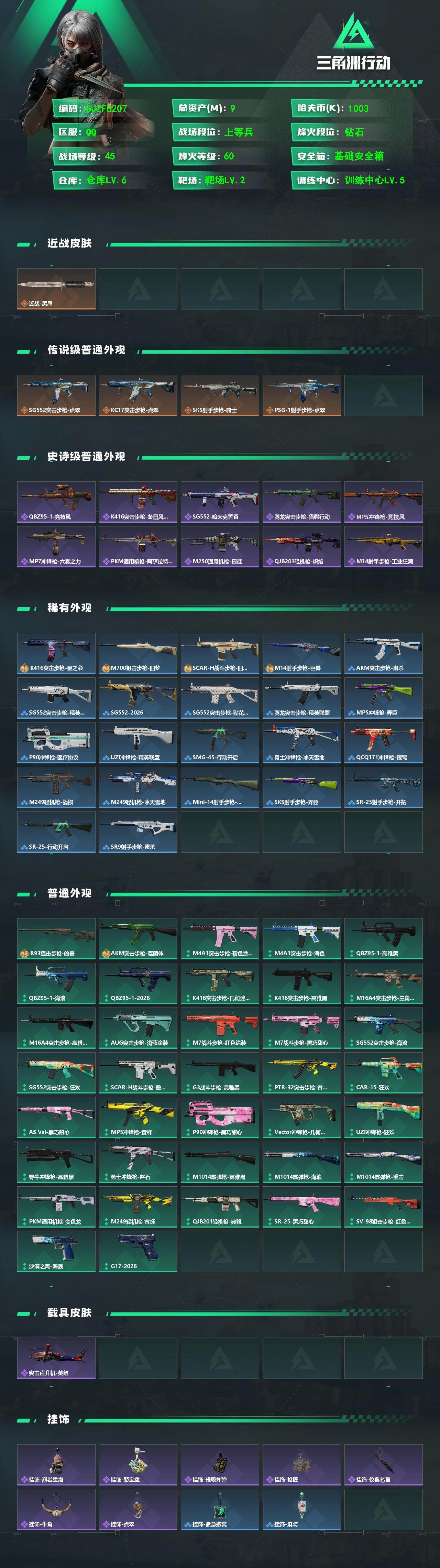 SJZEY4106124三角洲行动账号详情图2