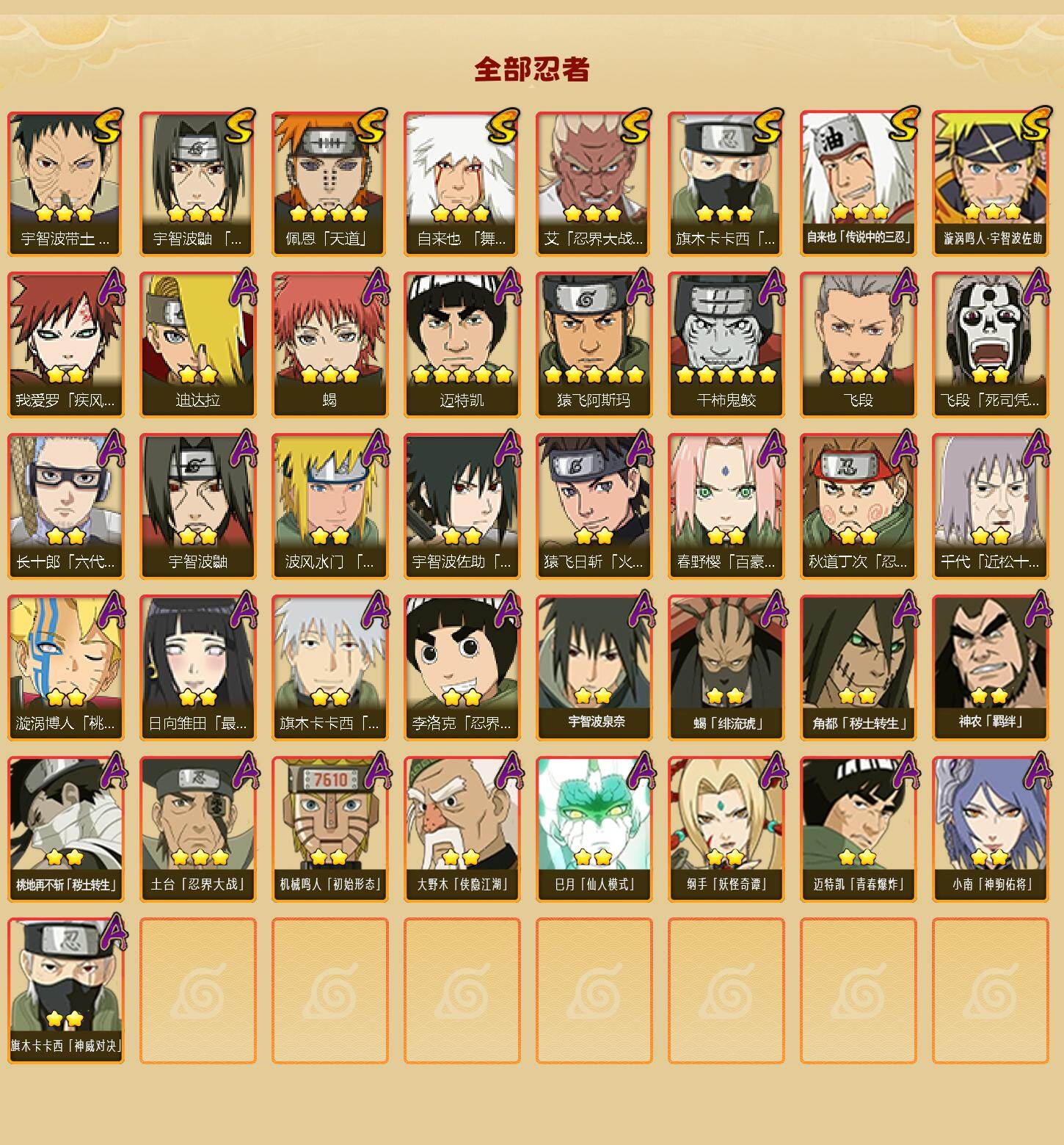 HYEY432803火影忍者账号详情图2