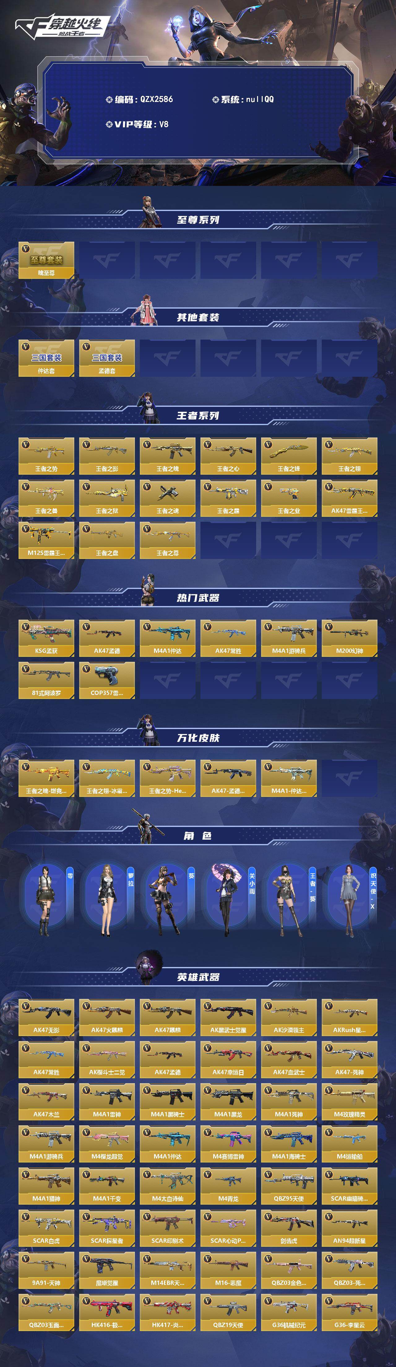 CFMEY430793枪战王者账号详情图2