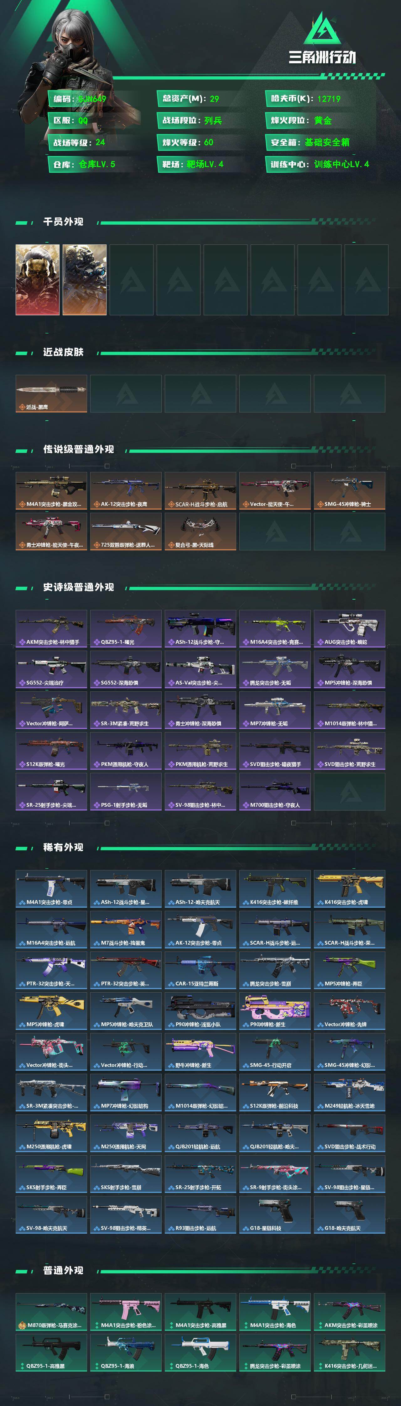 SJZEY4106985三角洲行动账号详情图2