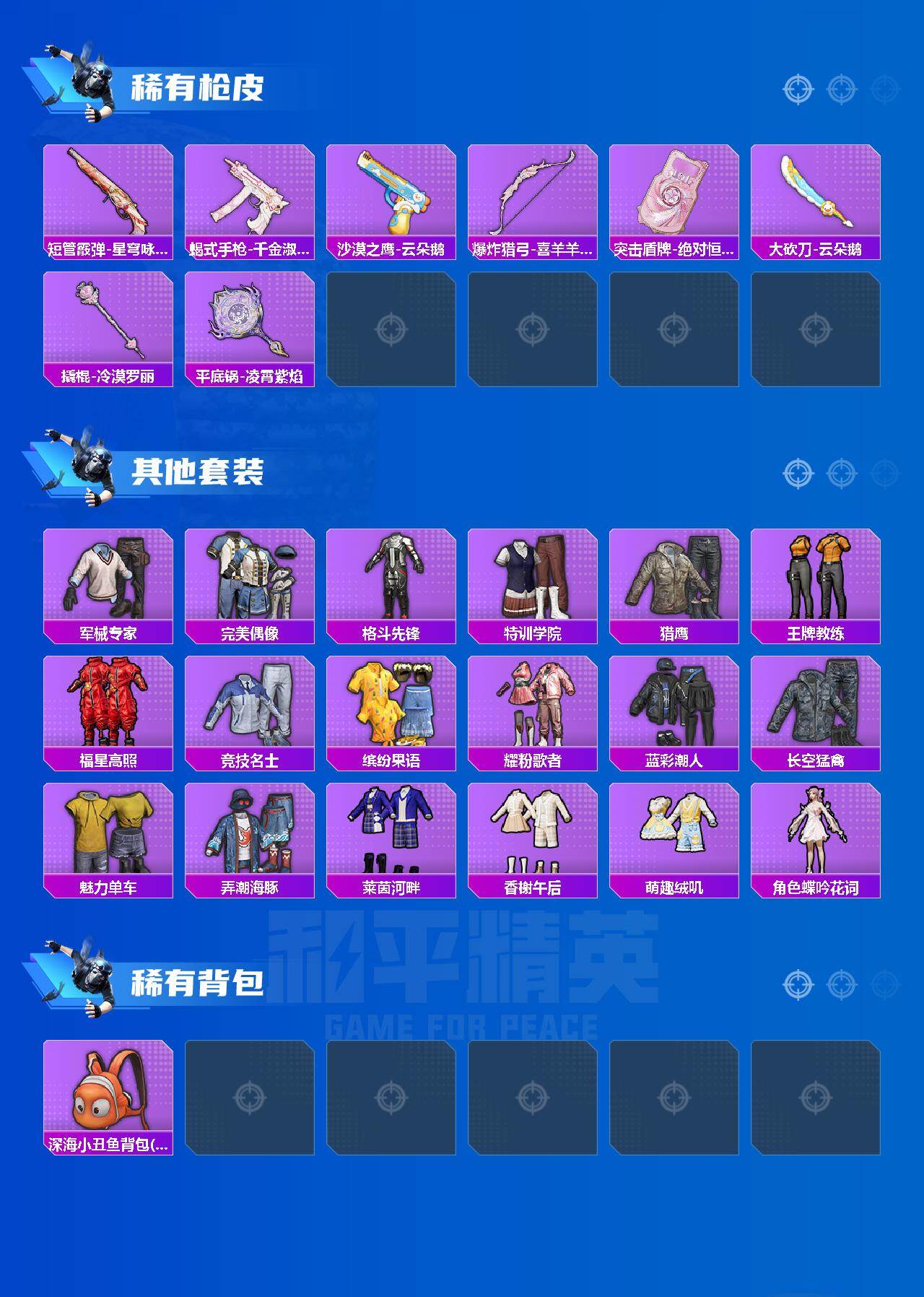 HPLX4192309和平精英账号详情图3