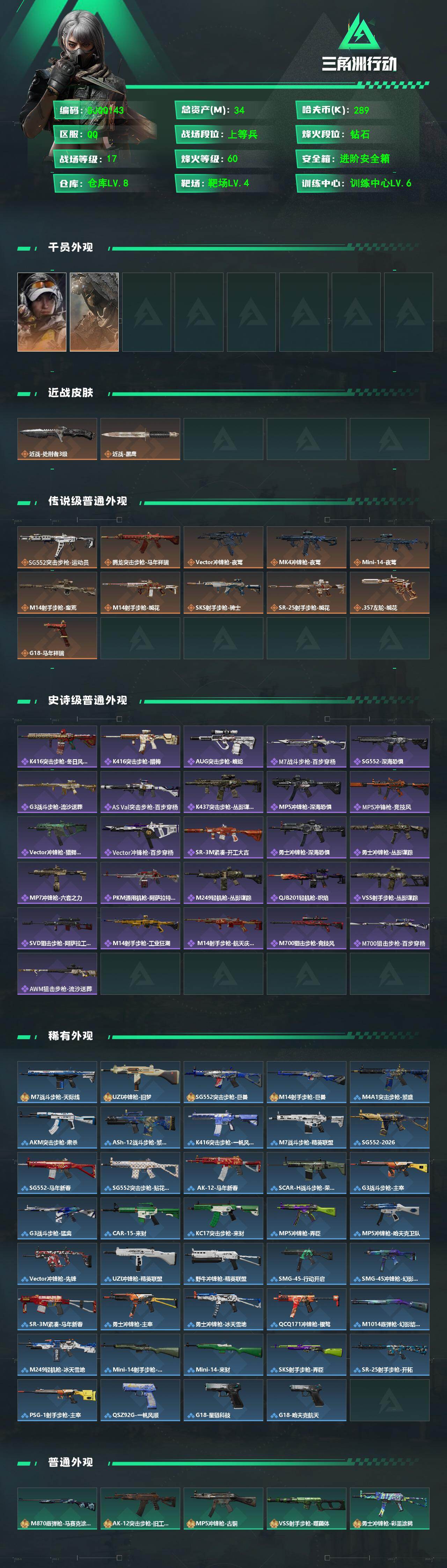 SJZEY4107015三角洲行动账号详情图2