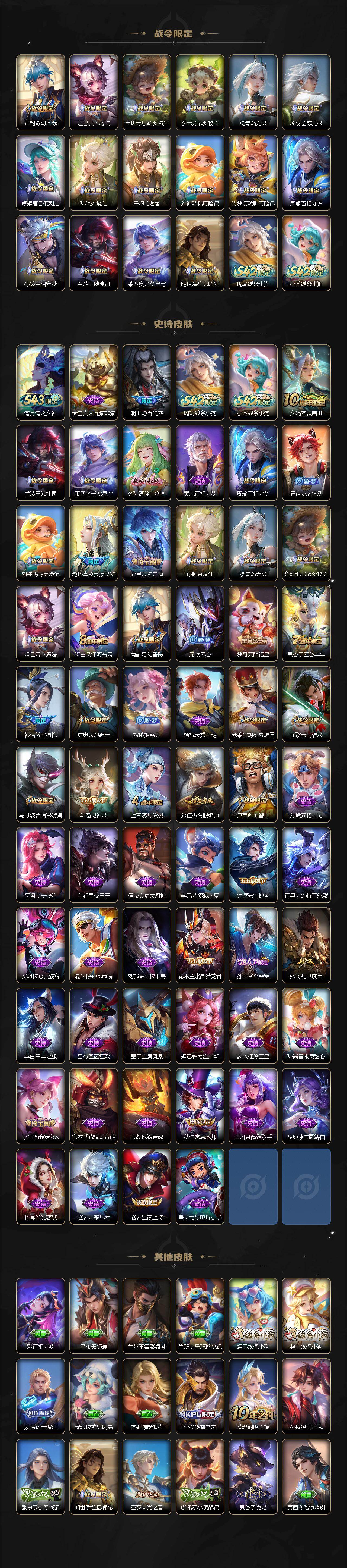 WZLX4333727王者荣耀账号详情图3