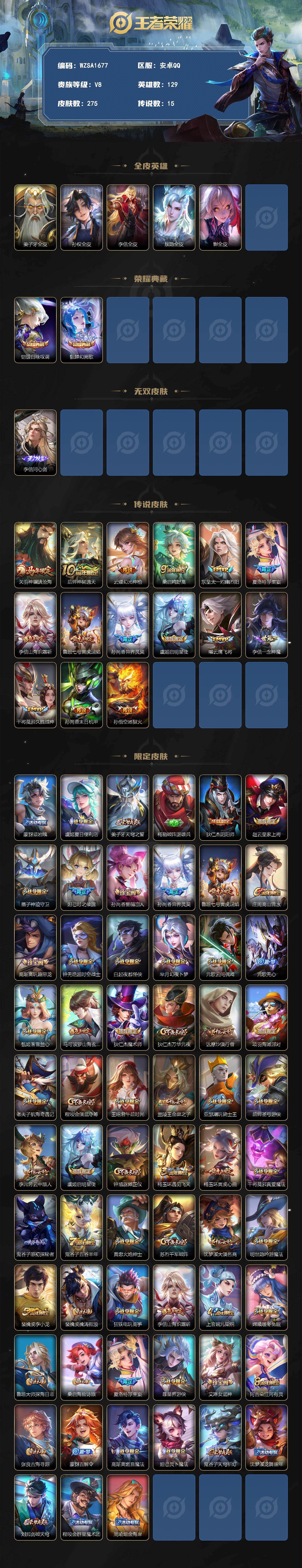 WZEY4335766王者荣耀账号详情图2