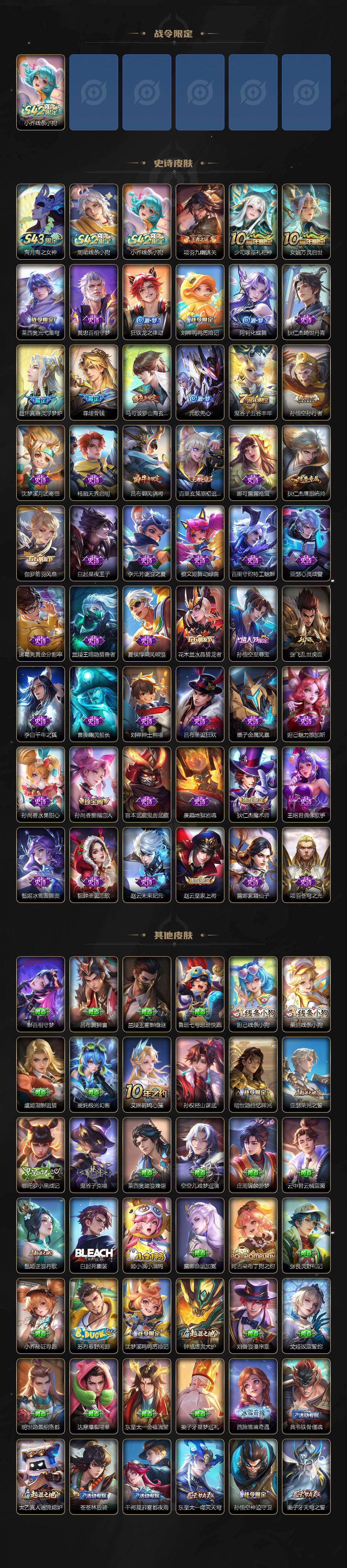 WZXS4339415王者荣耀账号详情图3
