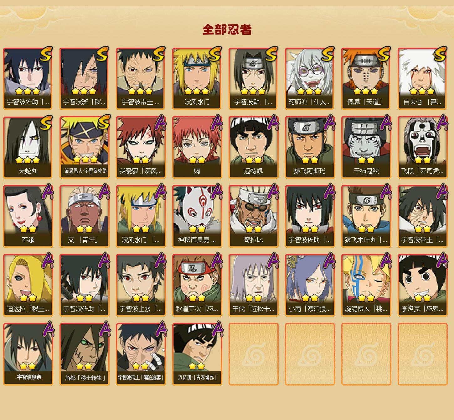 HYJM433073火影忍者账号详情图2