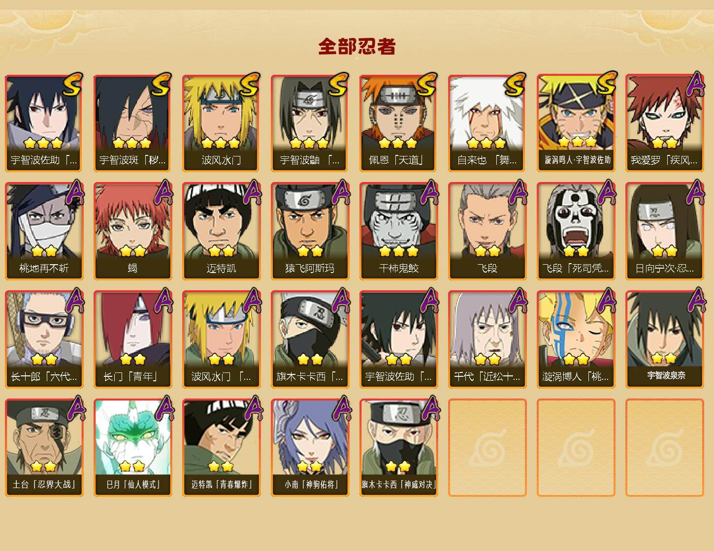 HYEY433060火影忍者账号详情图2