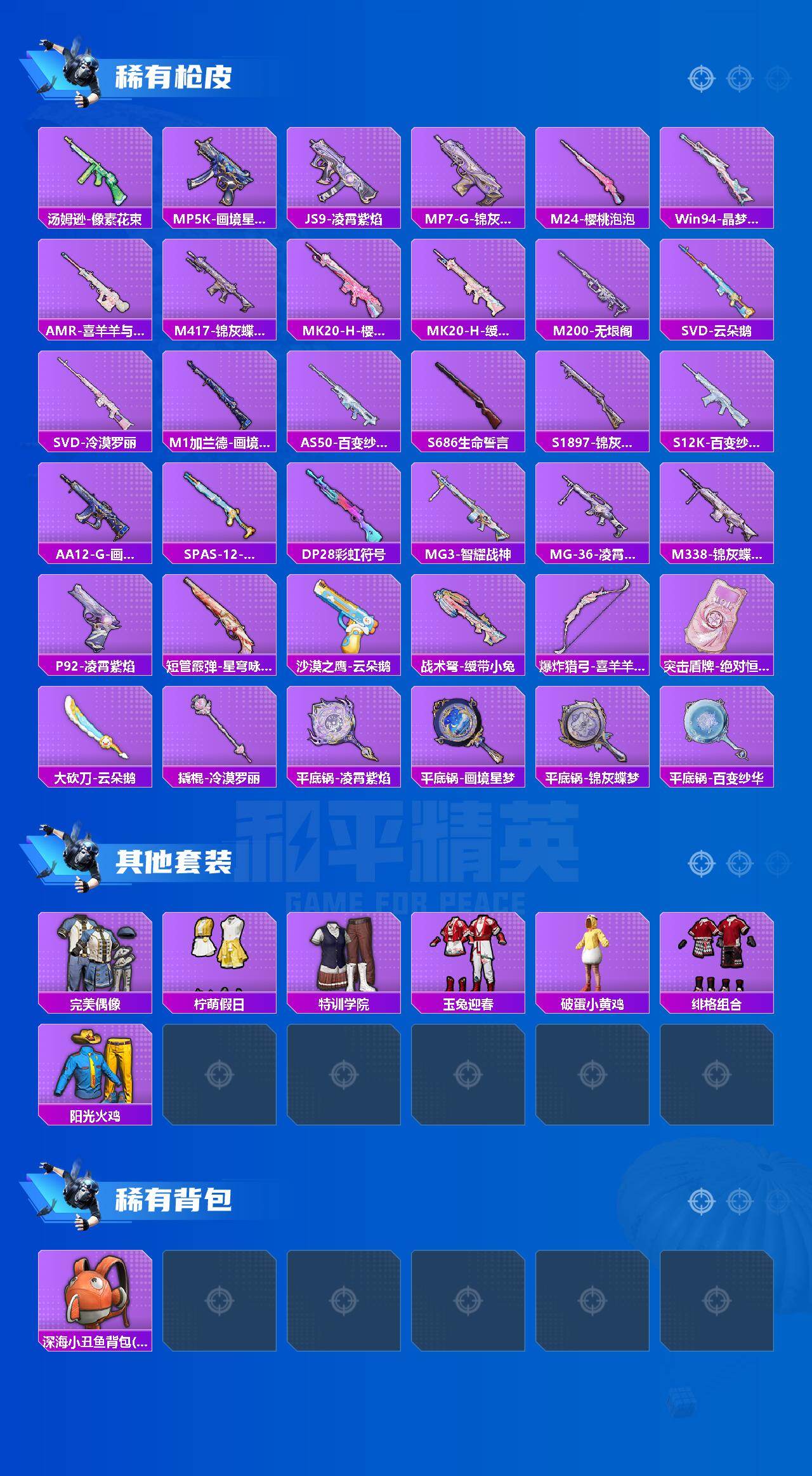 HPQM4193550和平精英账号详情图4