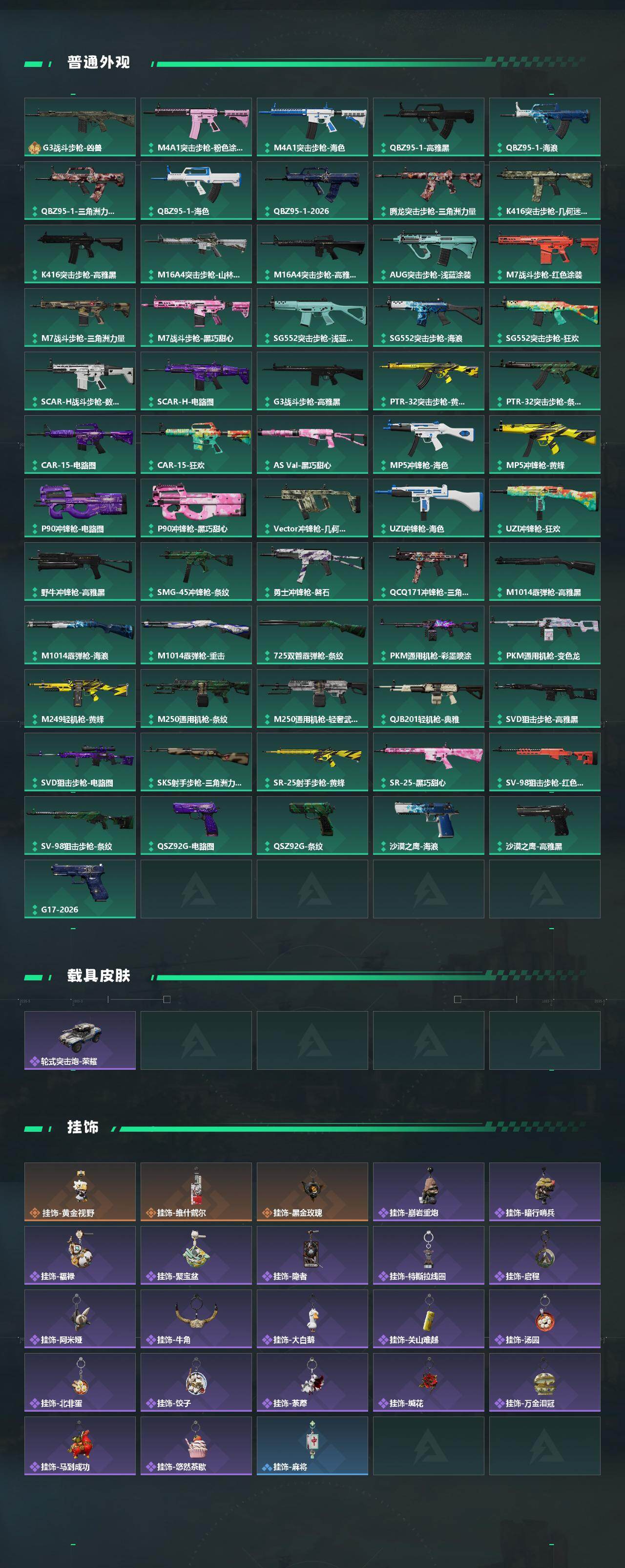 SJZQM4110154三角洲行动账号详情图4