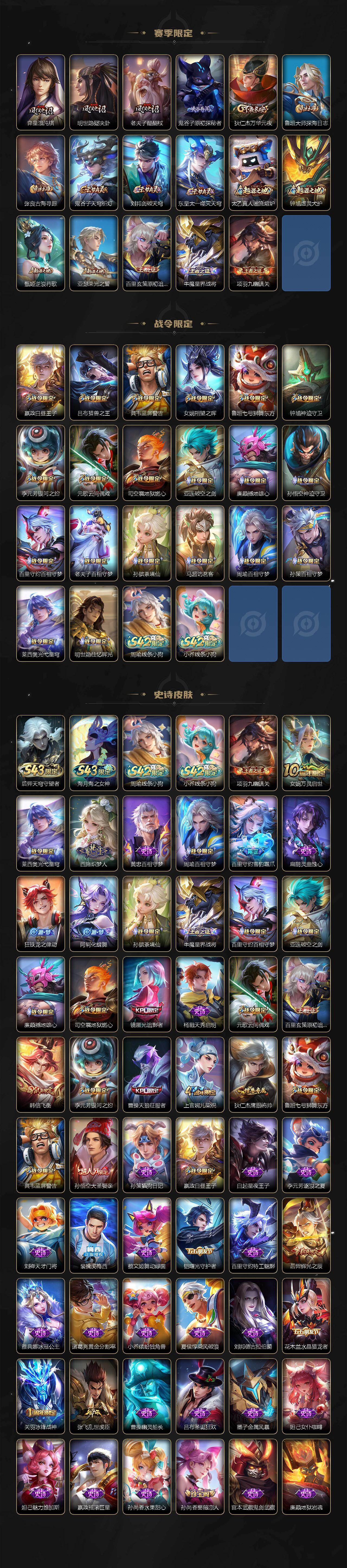 WZXS4339419王者荣耀账号详情图3