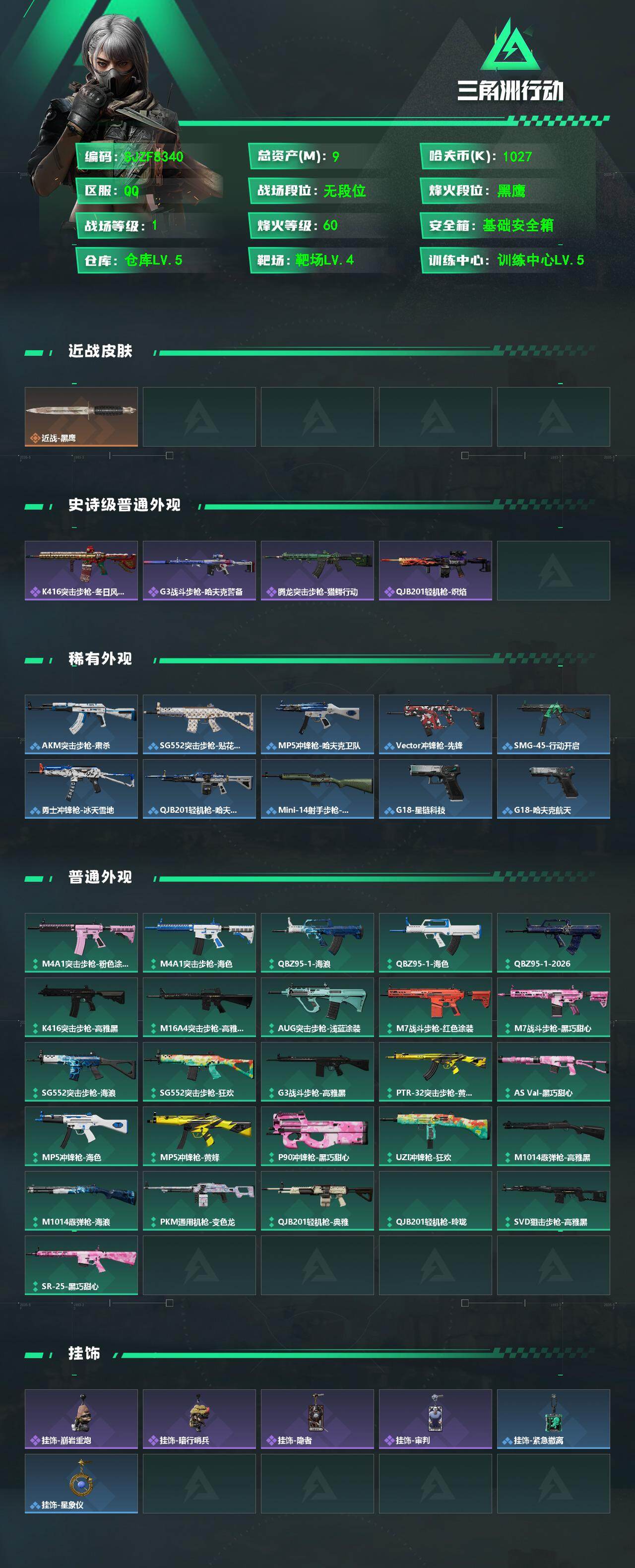 SJZEY4109858三角洲行动账号详情图2