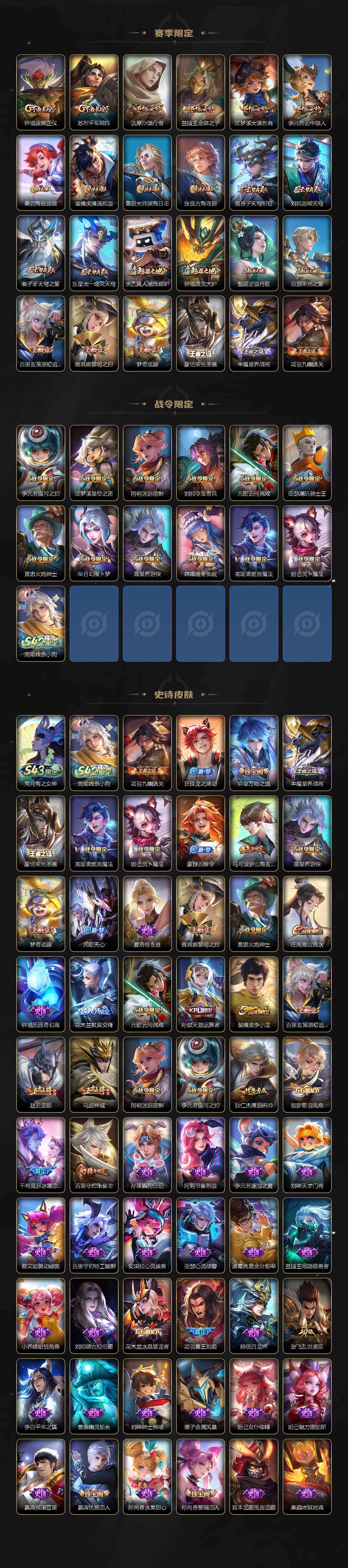 WZJM4340499王者荣耀账号详情图3