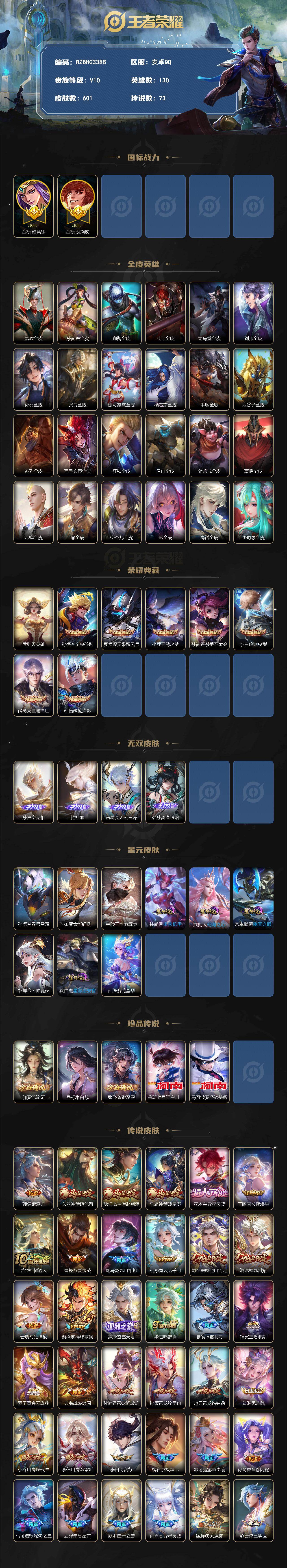 WZEY4350830王者荣耀账号详情图2
