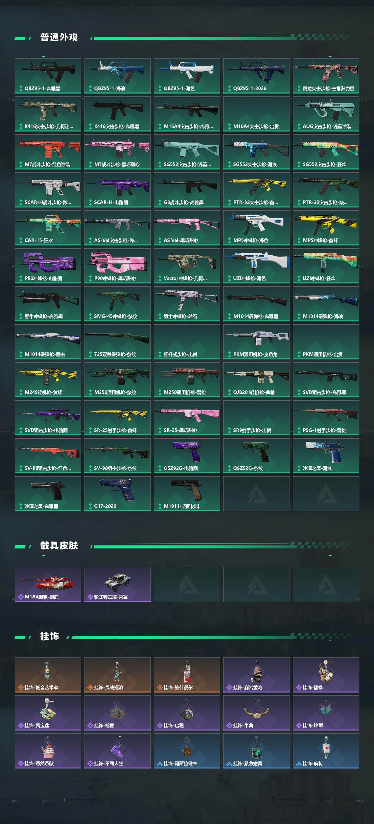 SJZQM4110012三角洲行动账号详情图4