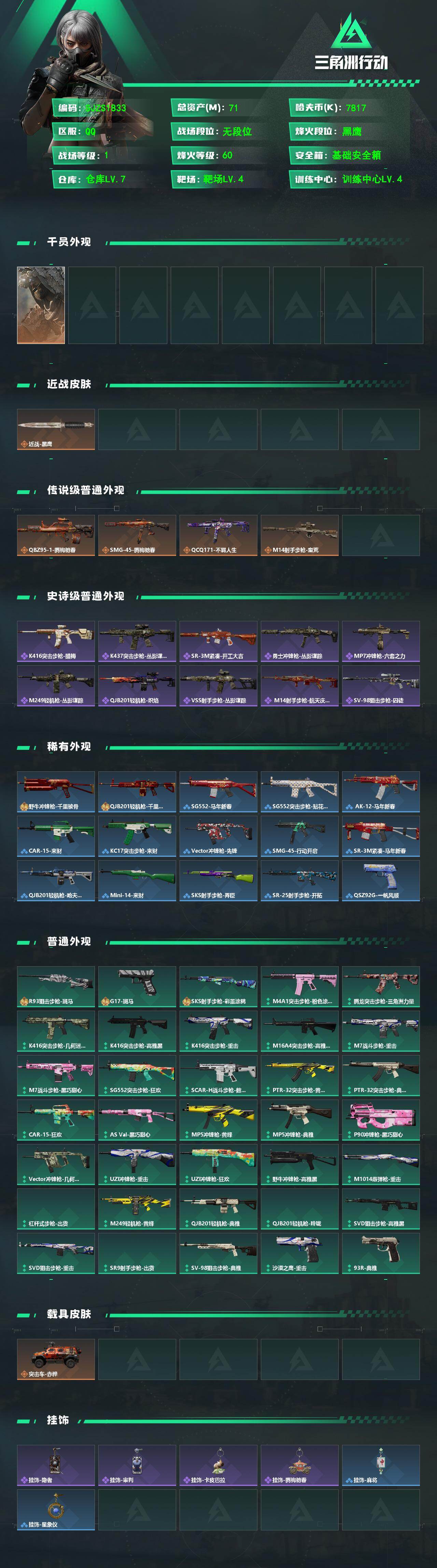 SJZEY4110633三角洲行动账号详情图2